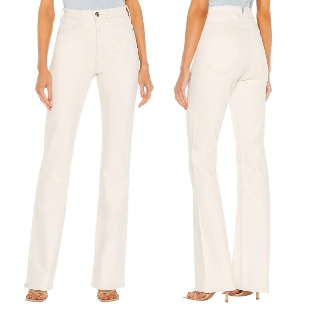 NWT SPRWMN x Revolve Micro Flare Denim Jeans - Picture 2 of 11